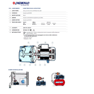 Pedrollo JSWM/2CX Elettropompa Autoadescante monofase 1hp