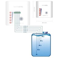 WATER LEVEL INDICATORE DI LIVELLO PER LIQUIDI ACQUA RECIPIENTI POZZO CON 5 LED