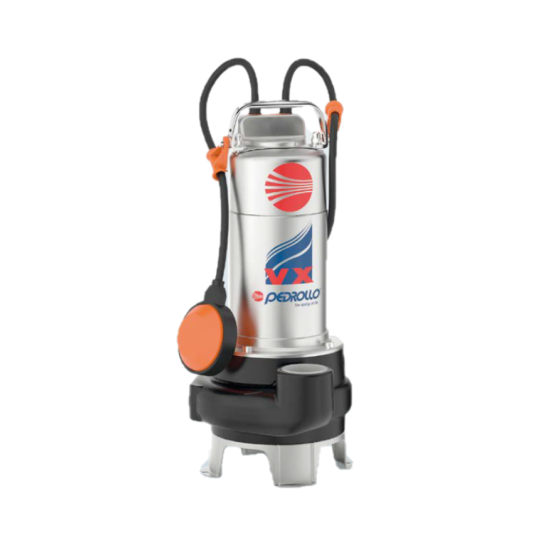 PEDROLLO VXm 10/35-N ELETTROPOMPA SOMMERGIBILE  MONOFASE PER ACQUE SPORCHE 1 HP