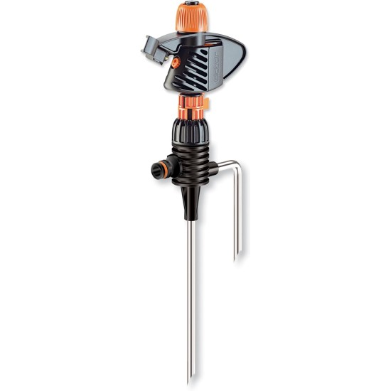 Claber 8707 Impact Jet irrigatore Pulsante a Doppio Spike
