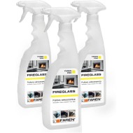 kit 3 pz FAREN FIREGLASS detergente 750 ml