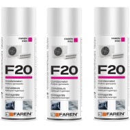 KIT 3 PZ FAREN F20 Pulitore igienizzante spray climatizzatore 400 ML