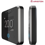 Ariston Termostato intelligente Wi-Fi Cube S Net cablato, Nero