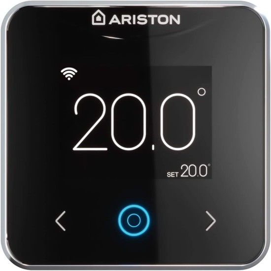 Ariston Termostato intelligente Wi-Fi Cube S Net cablato, Nero