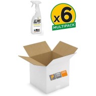 kit 6 pz FAREN FIREGLASS detergente 750 ml