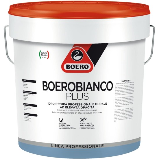 BOERO BATRIX PITTURA LAVABILE ANTIMUFFA EXTRA BIANCA 13 Lt